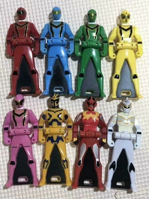Magi Rangers Raigel POWER RANGERS SUPER Megaforce Gokaiger Magiranger Ranger Key 8p Set ...
