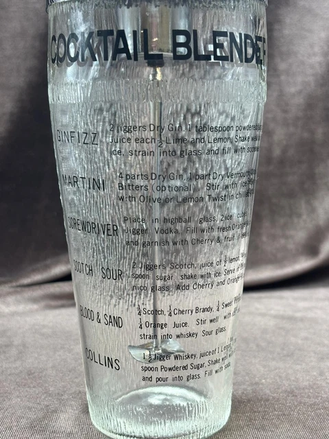 Verre Doseur Pour Cocktails – Style Bar, Verre Transparent, Occasion