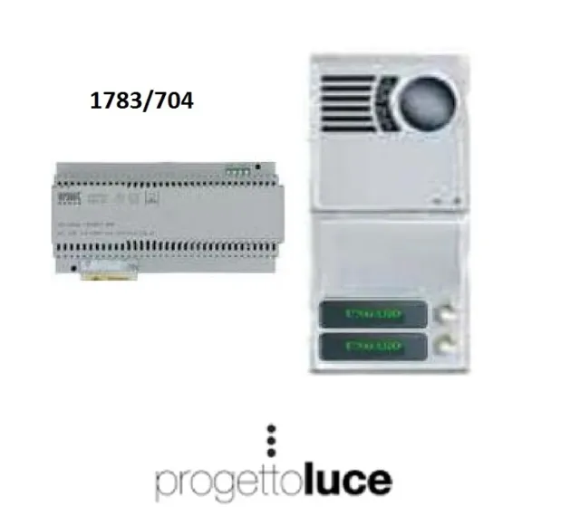 Kit base per impianto videocitofono 2Voice URMET 1783/704