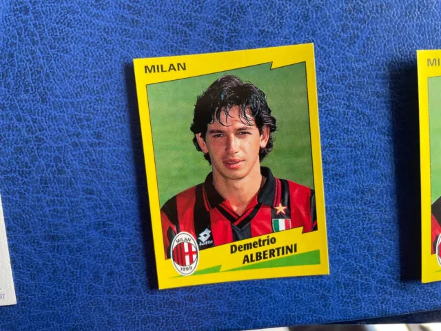 Soccer Sandwiches 1996/97 Milan Albertini N 180 Velina Original ***