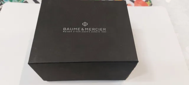Baume e Mercier scatola nera per orologi watch box in e out leggi descr