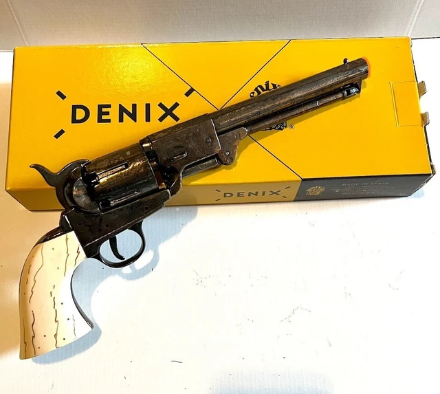 DENIX NONFIRING REPLICA Griswold & Gunnison Blued Frame Confederate