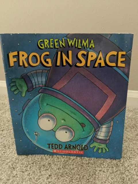 Green Wilma Frog in Space Paperback Book By Tedd Arnold (2009)