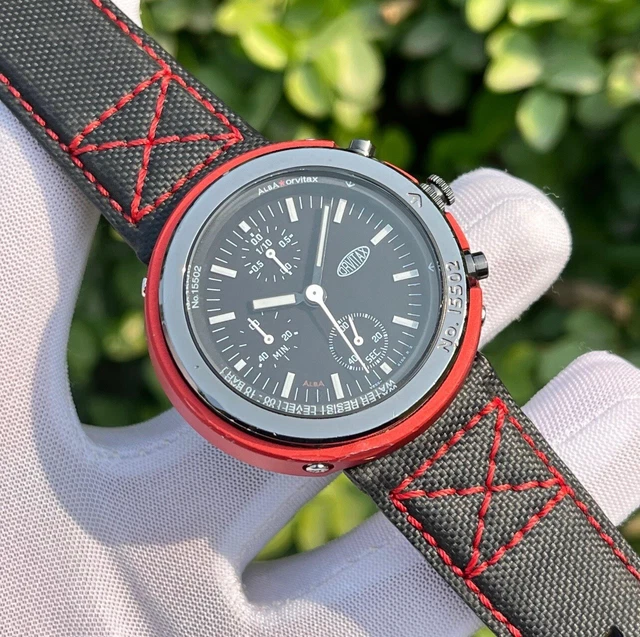 VINTAGE SEIKO ALBA Orvitax Chronograph V655-6110 $349.00