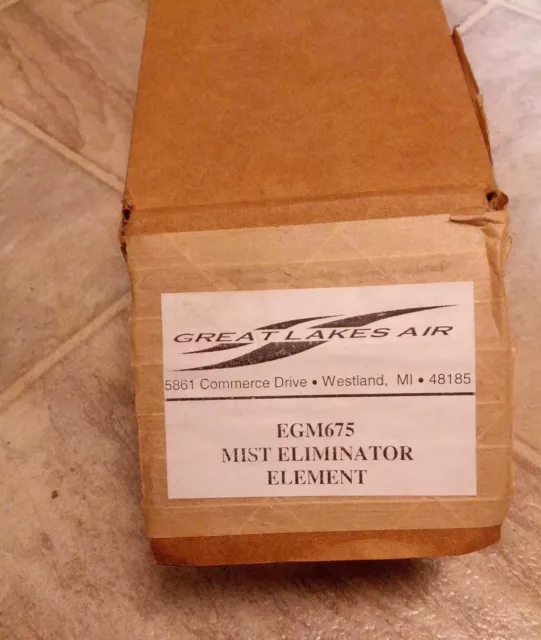 Great Lakes Air EGM675 Mist Eliminator Element