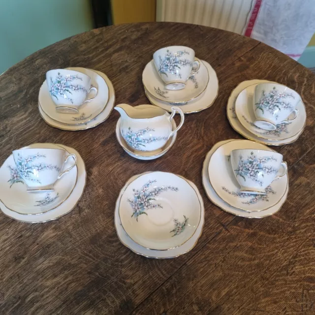 Vintage Royal Osborne Fine Bone China Part Teaset