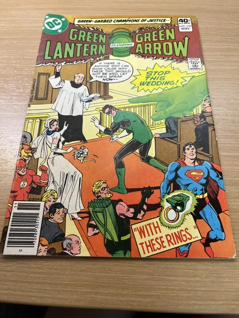 Vintage DC 1979 Green Lantern co-starring Green Arrow #122  Very Good Condition