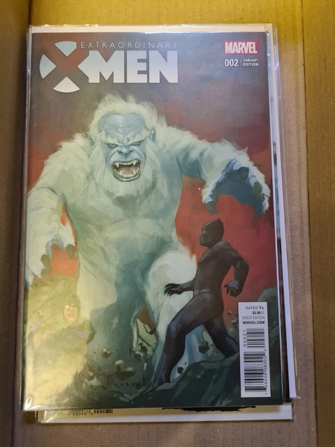 Marvel Extraordinary X-Men #2 Kirby Monster Variant High Grade Comic book