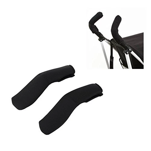 Protège-Poignée de Poussette pour bébé, 1 Paire élastique Anti-poussière, Housse