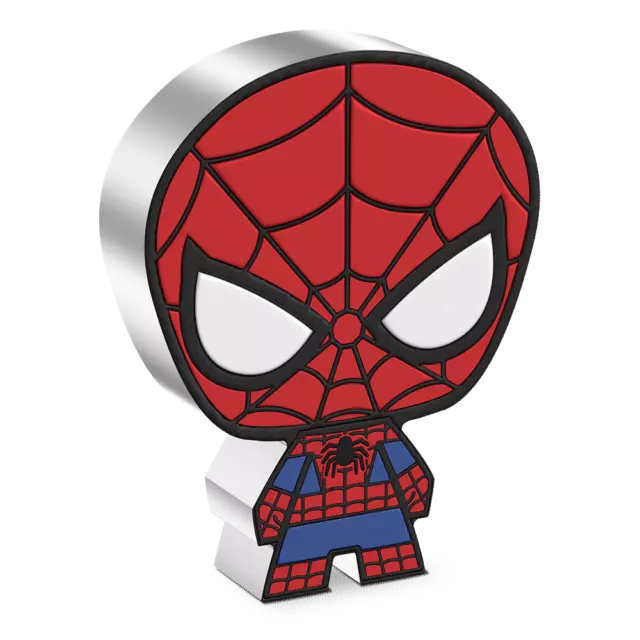 Marvel – Spider-Man 1oz Pure Silver Chibi Coin - NZ Mint