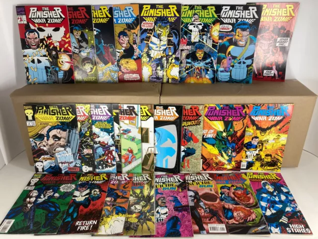 Punisher War Zone 1-26 (miss#17) +Annual #1 Marvel Comics b1418
