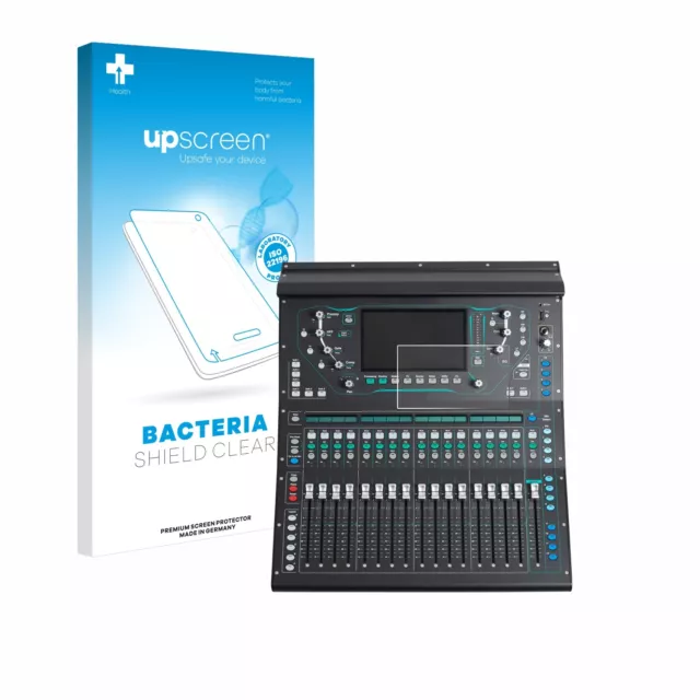 upscreen Schutzfolie für Allen&Heat SQ5 Anti-Bakteriell Displayfolie Klar