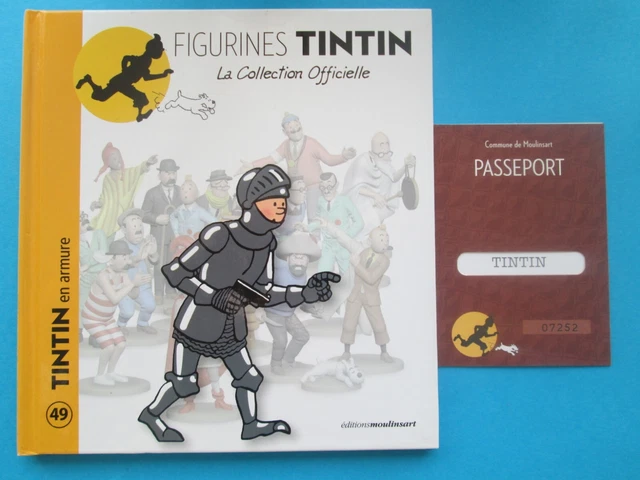 Acheter-Figurine Tintin n°49 Tintin en armure-pas cher
