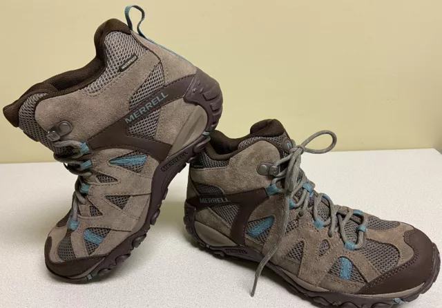 NEW! Merrell Deverta 2 Women’s Size 7 Mid Ankle High Waterproof Hiking Boots