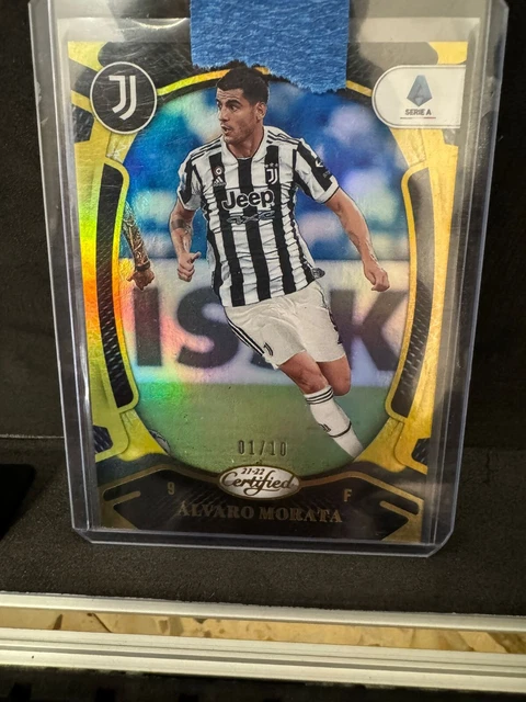 2016 PANINI DONRUSS Alvaro Morata The Beautiful Game Auto Juventus 