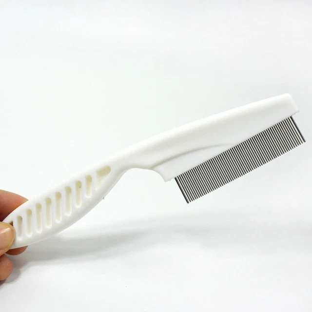 Head Lice Comb Toothed Metal Flea Flee Pet Dense Tooth Casual
