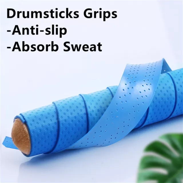 For 7A 5A 5B 7B Drumstickdrum Bâton Poignées Anti-dérapant - Sweat Prise Drapé 3