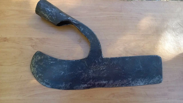 Vieille Fourchette De Cuisine En Fer Forgé Torsadé - Outil Ancien 18ème - Déco Pop Art