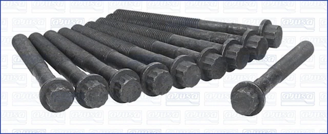 Set viti testata cilindro AJUSA 81013500 10 per PICNIC RAV CARINA CORONA TOYOTA