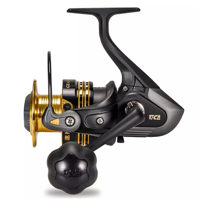 TICA GEAL SPINNING Reel 10 BBs 20LB Drag Ultra Smooth Powerful