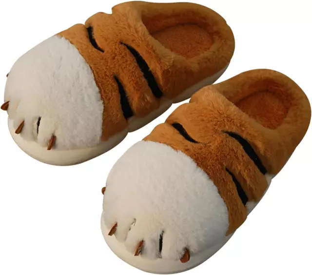 YILANLAN Women's slippers Cute pig Animal cow Winter warm...