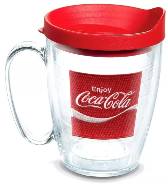 Tervis Enjoy Coca Cola COKE Mug 16Oz Red Lid NEW