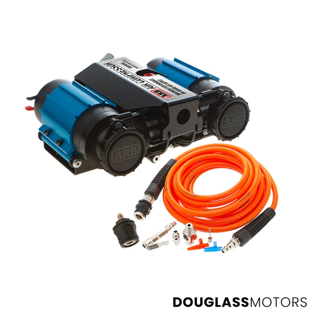 ARB TWIN AIR Compressor (12v) & Tyre Inflation Kit Hose CKMTA12 £619.99 ...