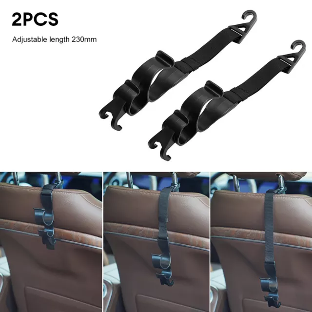 2x Car Back Seat Umbrella Hook Holder Bag Hanger Clip Car Accessories Universal 2