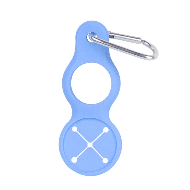 Sports Water Bottle Holder Buckle Carabiner Camping Towel Hook (Blue) FS2#