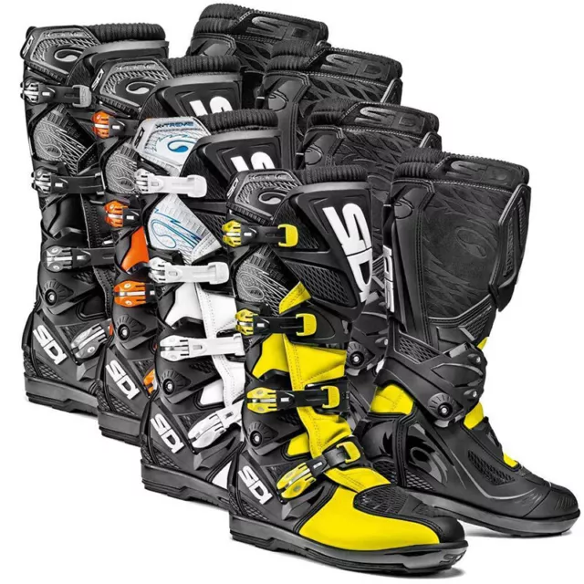 Sidi X3 Xtreme SRS Unisex Adult Off Road Motocross ATV Motorcycle Dirtbike Boots