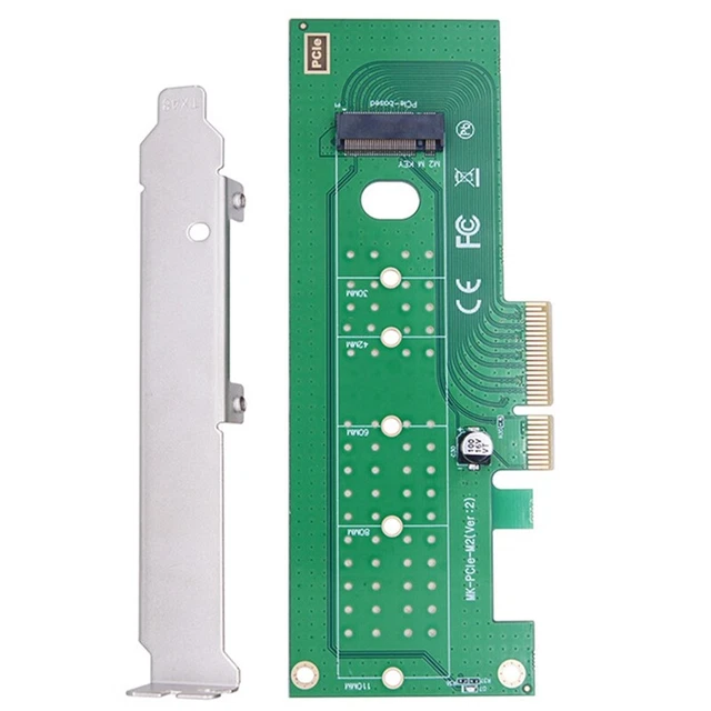 Adattatore PCI-E Per SSD M.2 NVMe – Trasforma Una Slot PCI-E X1 In Presa Per SSD Veloce, Marca CY