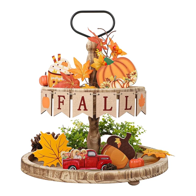 Türbanner 'Happy Fall' Herbstdeko - Kürbis-Hintergrund, Für Erntedank, Geburtstag, Fotohintergrund, Partydeko