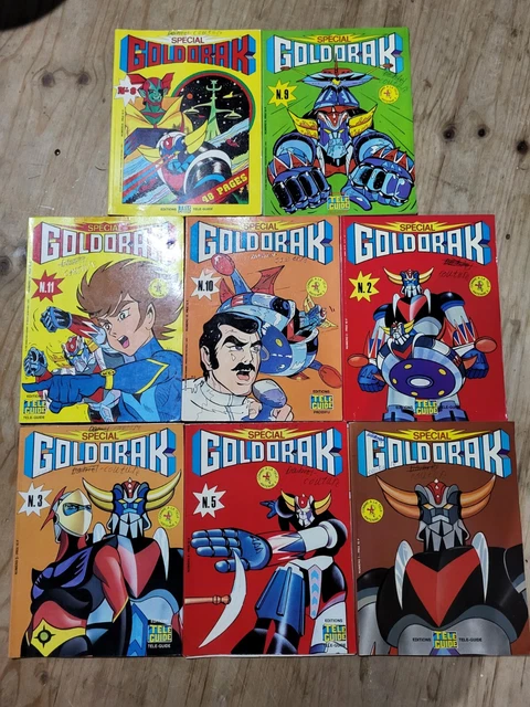 Lot De Figurines Et Goodies Goldorak - Collection