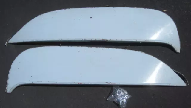1966-1967 Plymouth Belvedere Fender skirts excellent with new mounting clips