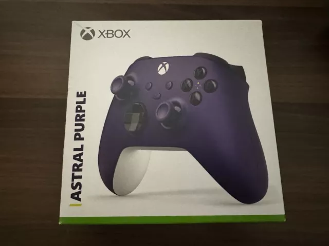 New Official Microsoft Astral Purple Wireless Xbox Controller - One, Series S/X