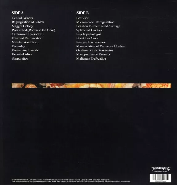Carcass - Reek Of Putrefaction (Fdr Remaster)   Vinyl Lp Neu