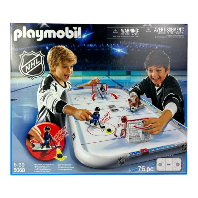 Playmobil® 5068 Nhl Arena De Hockey Sobre Hielo Nuevo & Embalaje Original