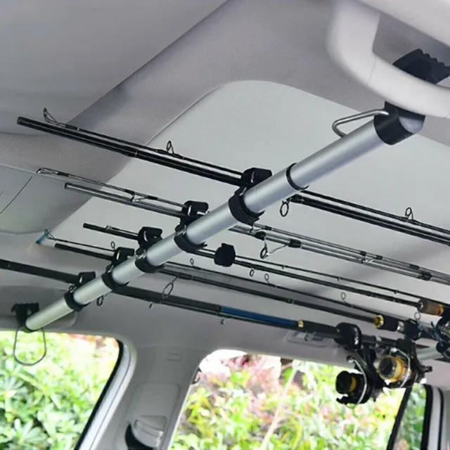 2pcs Angeln Auto Organizer Rod Holder Belt Rod Fixed Strap Carrier für LKW SUV