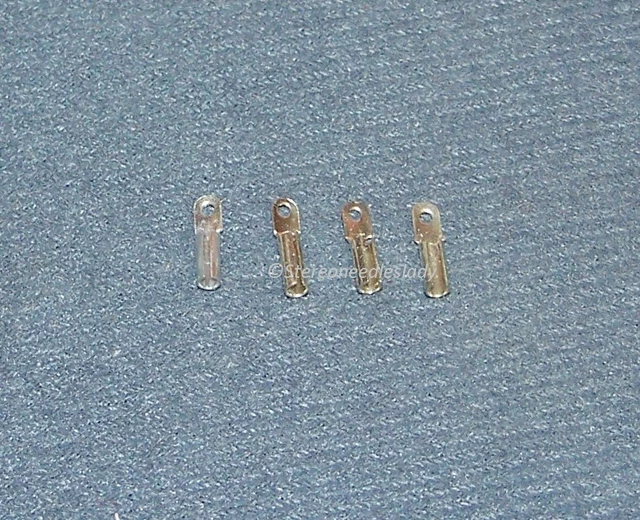 CARTRIDGE POST CONNECTORS Lugs Tags Clips Turntable Phonograph Record