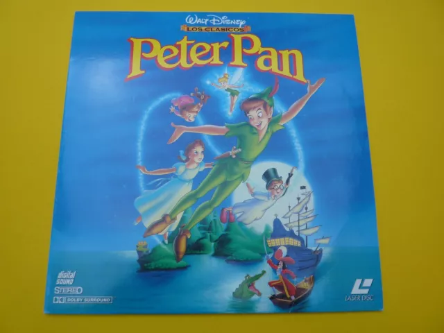 LASER DISC PETER PAN - Walt Disney - 1997 - Pelicula  (COMO NUEVA)