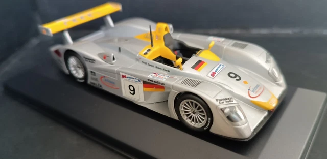 Miniature Minichamps 1/43 - Audi R8S #9 24H Du Mans 2000 - Réf 430 000909
