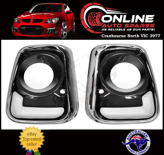 Ss Auto Light LED FOG LIGHT Covers fit Holden Commodore VE Series 2 SS SSV SV6 lamp ...