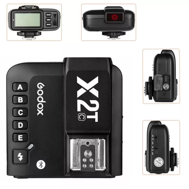 Godox X2TC 2.4G E-TTL Wireless Transmitter and X1RC Receiver Trigger For Canon