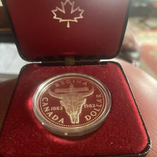 Canada 1882-1982 Regina  Silver Dollar