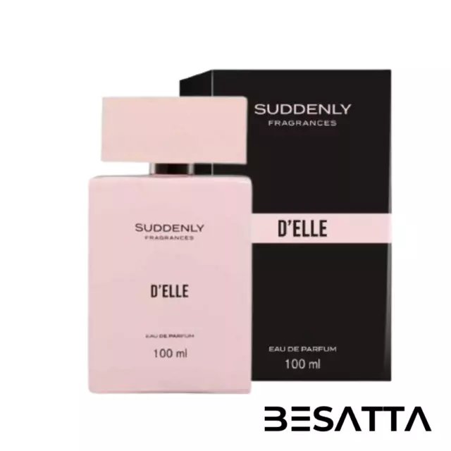 Suddenly Fragrances D'ELLE Eau De Parfum pour Femmes 100ml Cadeau Parfum