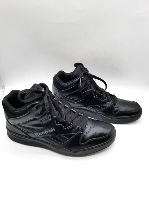 Reebok Mens Royal BB4500 CN4108 Black High Top Basketball Shoes Size 10.5