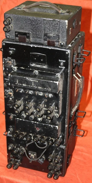 Luftwaffen - Oszillograph LOG1, Siemens, 1940, Urgerät heutiger Flugschreiber