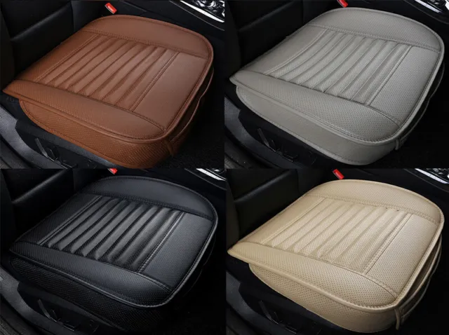 1*Car Front Full Surround Seat Cover PU Leather Breathable Pad Mat Chair Cushion