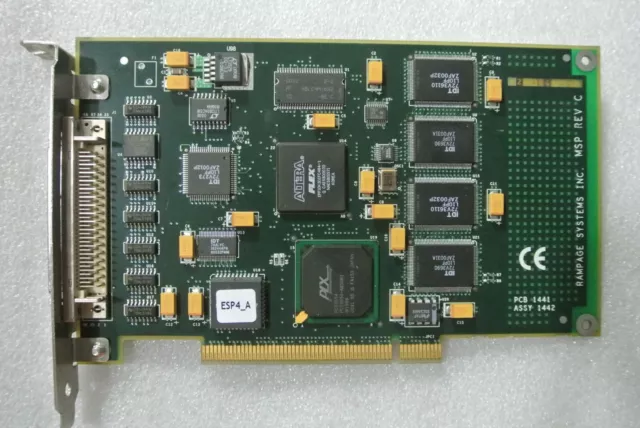 Rampage Systems Msp Rev C Pci Card Screen Platesetter Ctp Computer To Plate