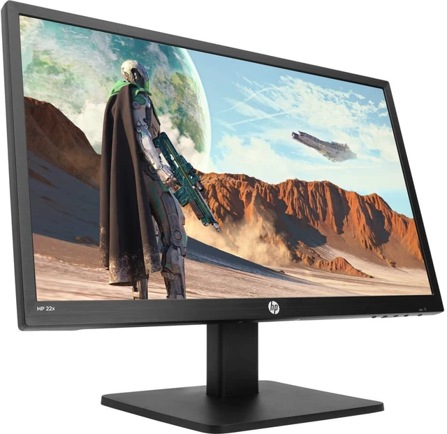 HP 22x Gaming Monitor 21,5" FHD 1920x1080 HDMI VGA AMD FreeSync 144Hz 1ms (GtG)